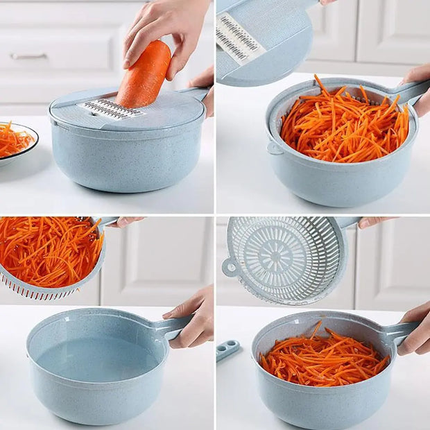 8 In 1 Mandoline Slicer Vegetable Slicer Potato Peeler Carrot Onion Grater With Strainer Vegetable Cutter Kitchen Accessories Buy It Anyway