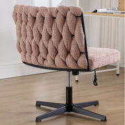 Armless Office Desk Chair No Wheels null