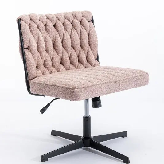 Armless Office Desk Chair No Wheels null