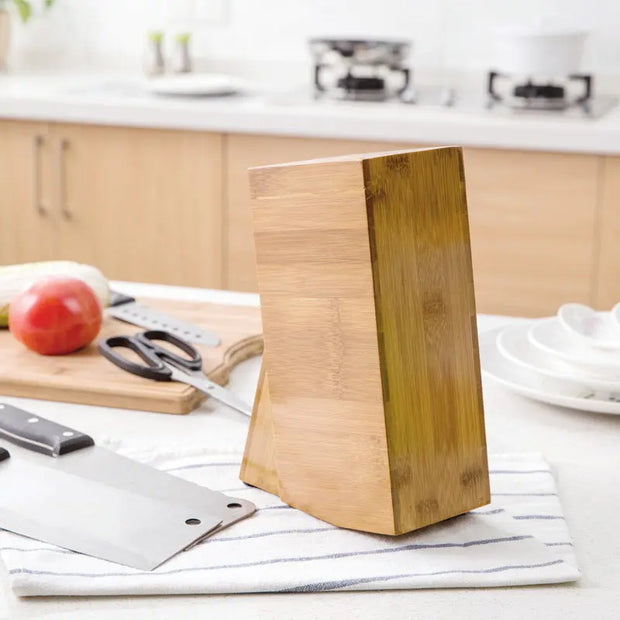 Bamboo Kitchen Accessories Storage Knife Holder null