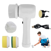 Electric Cleaning Brush 4 In 1 Spinning Scrubber Handheld Electric Cordless Cleaning Brush Portable null