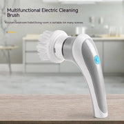 Electric Cleaning Brush 4 In 1 Spinning Scrubber Handheld Electric Cordless Cleaning Brush Portable null