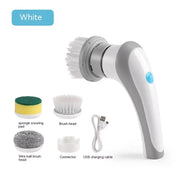 Electric Cleaning Brush 4 In 1 Spinning Scrubber Handheld Electric Cordless Cleaning Brush Portable null