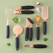 Kitchen Household Peeler Gadget Copper Plating Set null