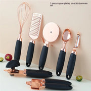 Kitchen Household Peeler Gadget Copper Plating Set null