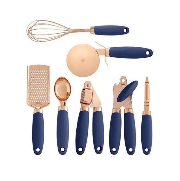 Kitchen Household Peeler Gadget Copper Plating Set null