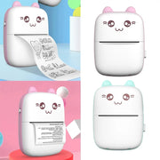 Mini Printer Portable Mini Bluetooth WiFi New Wrong Printer Mobile Phone Photo Title Note Hot Print Pocket Student Error Label Printer null