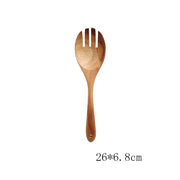 Teak Natural Wood Tableware Spoon Ladle Turner Rice Colander Soup Skimmer Cooking Tool Sets Spoon Scoop Kitchen Tools Gadgets null